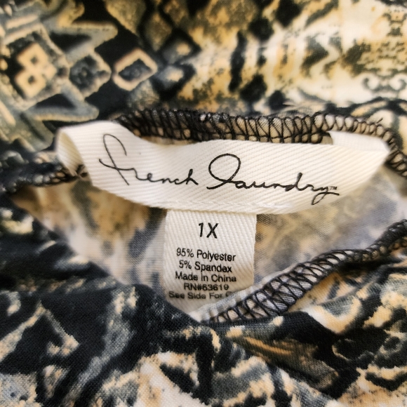 French Laundry Plus Shorts Pockets 1X - Picture 4 of 8